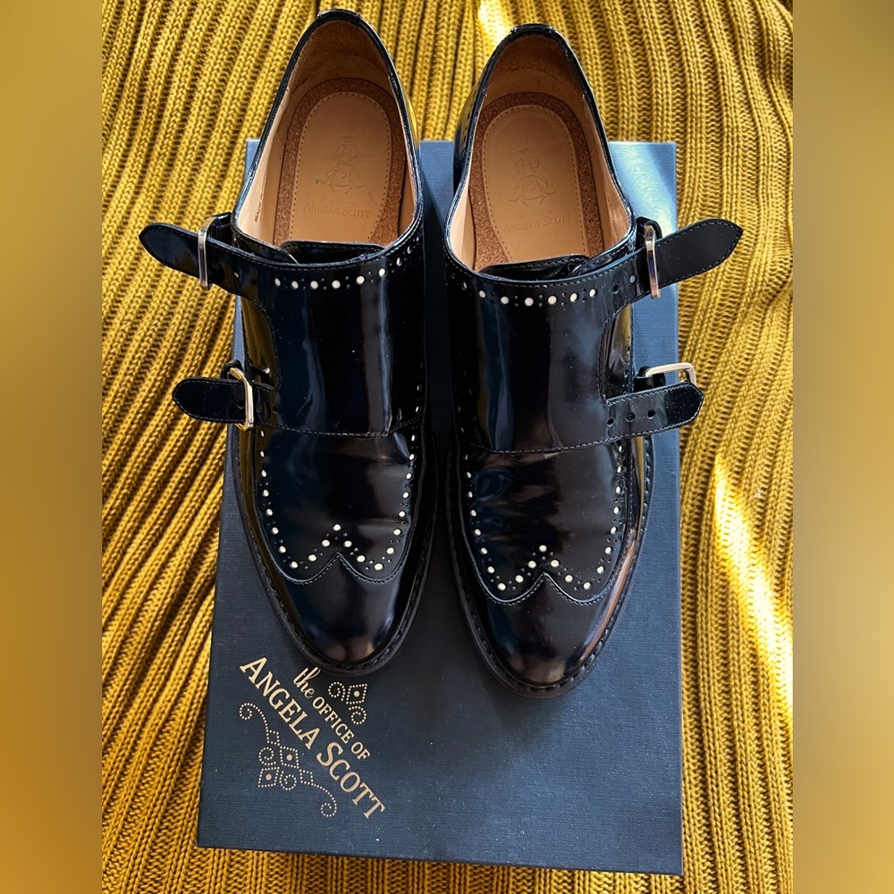The Office of Angela Scott Oxfords-Size 39/9 Limited Edition Color way.
